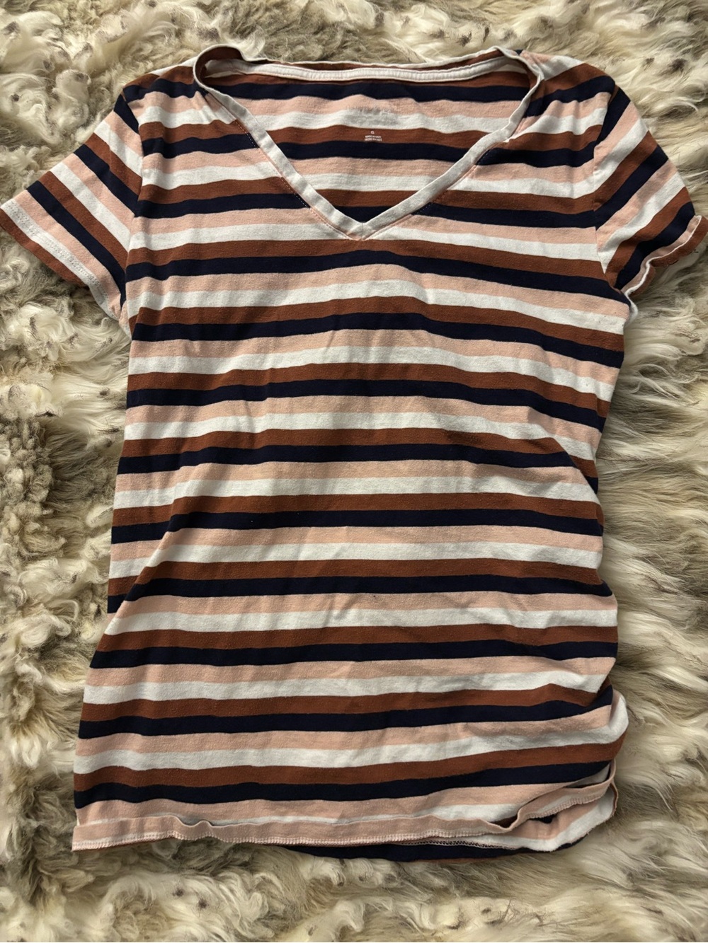 Isabel Maternity striped shirt size small